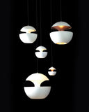 Kota luxury Crystal golden and black 5 pendant Hanging  Light