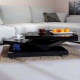 Jackson Black Square Modern center Tables