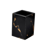 Black Marble Bathroom Set