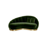 Nicholas Luxury Green Classic 3 Seater Sofas