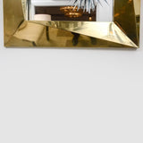 Javari Gold Finish Rectangular Mirror