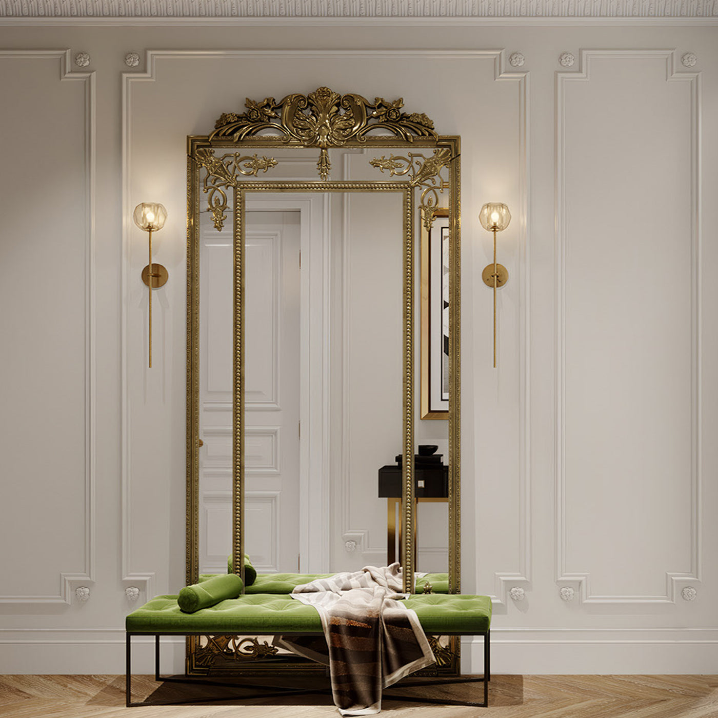 Eloise Diana Full Length Oversize Wall Mirrors Decorative Mirrors