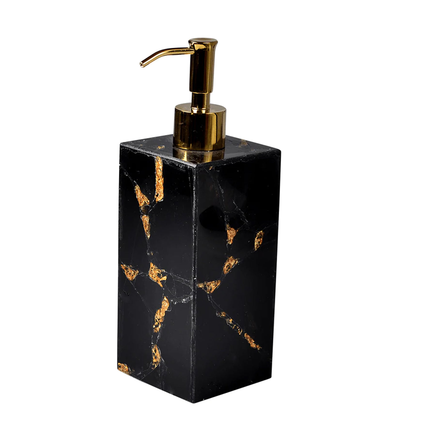 Black Marble Bathroom Set