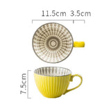 Lydia Yellow Tea Cups