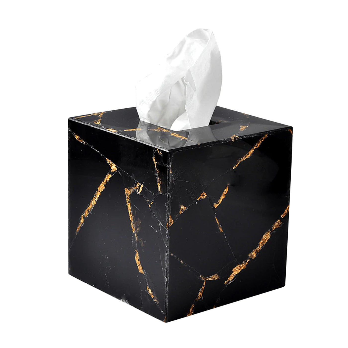 Black Marble Bathroom Set