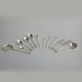 Lila Silver  Stainless Steel Table Spoons Silverware, Durable Dinner Spoons Set,