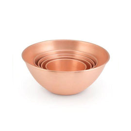 Deriver Handmade Set of 6 Copper Bowl Serveware