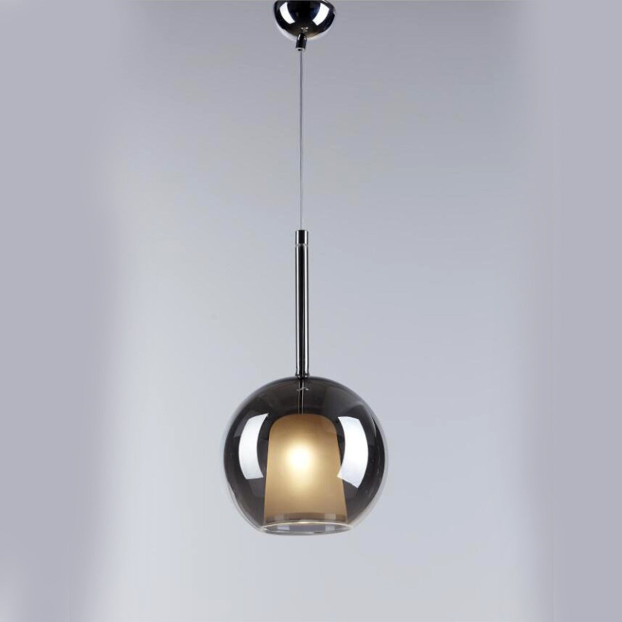 Yamato luxury black crystal wall light with pendant