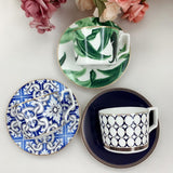 Bone China Cups and Saucers Tea Set