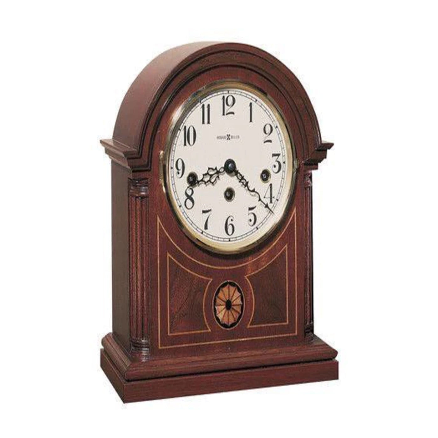 Shy Brown Wooden Classic Clock